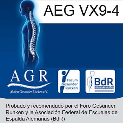 AEG VX9-4-8IBX ergonòmica