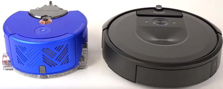 Dyson 360 Heurist versus Roomba i7