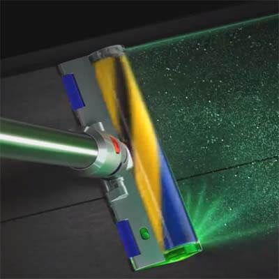 Laser di rilevamento Dyson V15