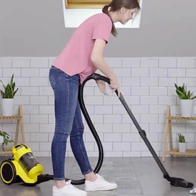 Karcher VC 3 cleaning hard floors