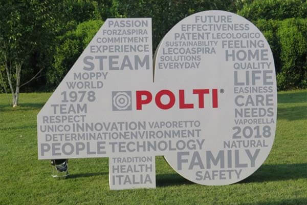 Polti's 40-jarig jubileum