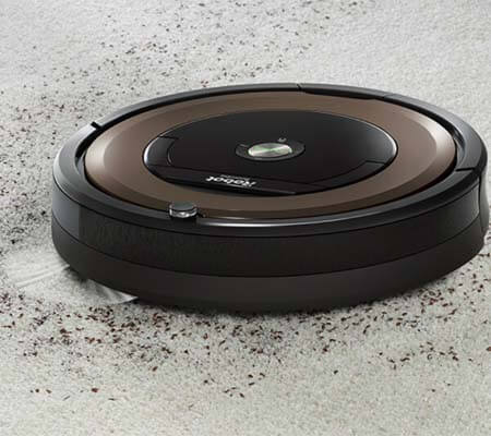 Roomba 896 cleaning carpet