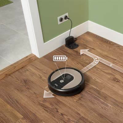 Roomba 966 automatic charging