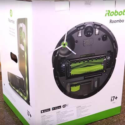 Roomba i7 Plus uitpakken