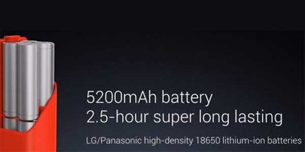 Xiaomi Mi Vacuum gaitasun handiko bateria
