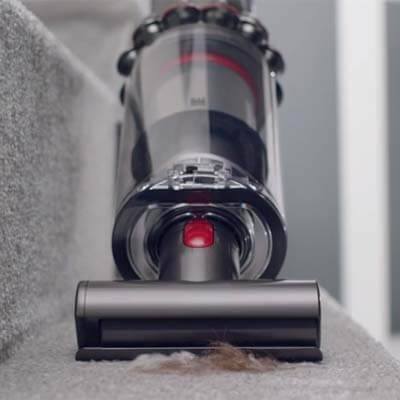 Dyson V11 upholstery cleaning